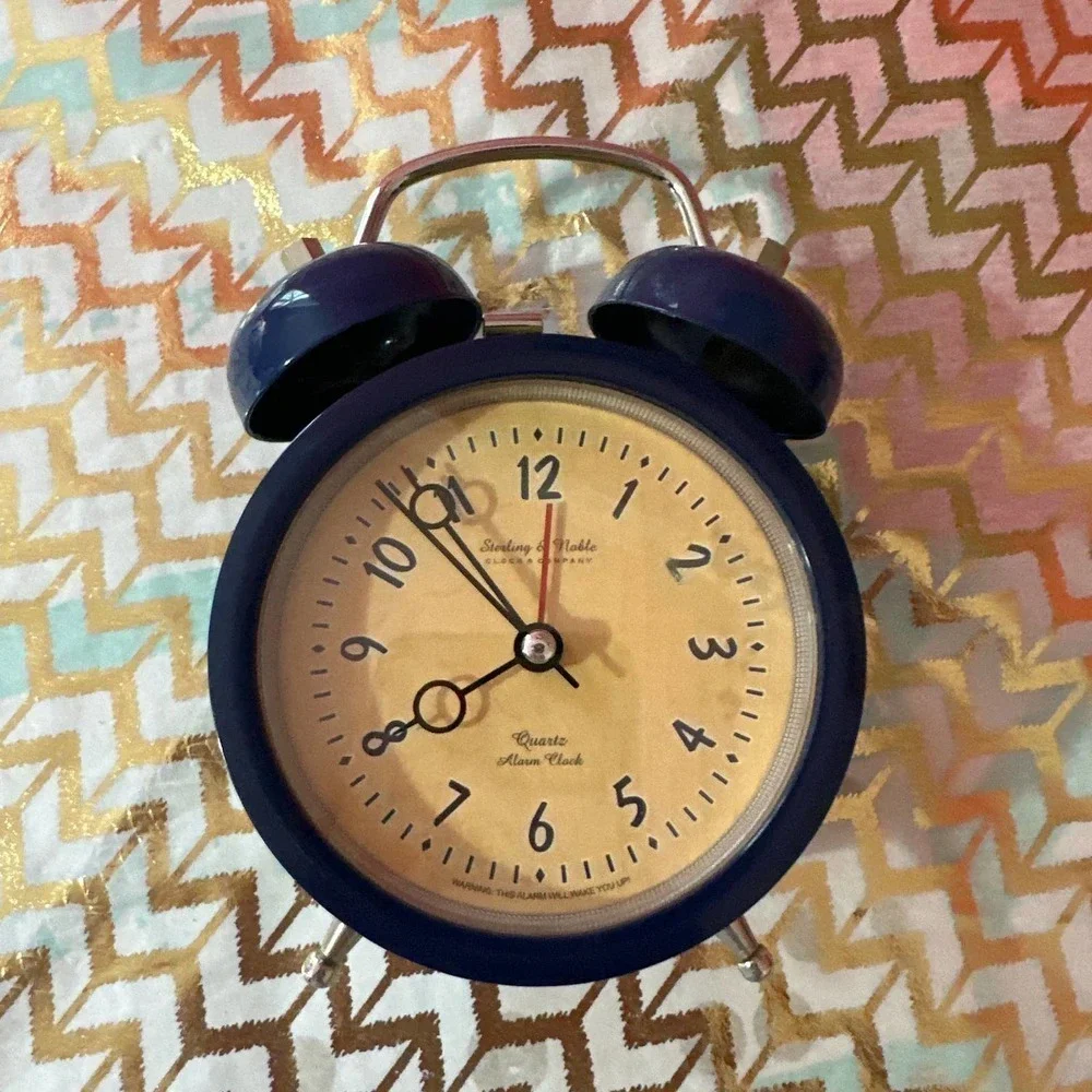 STERLING & noble alarm clock